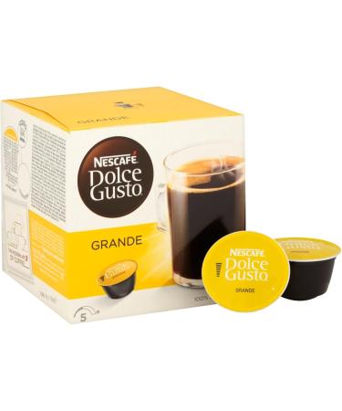 Nescaf Coffee Capsules Dolce Gusto GRANDE - 16 pods 128g - Buy Online on GoSupps.com