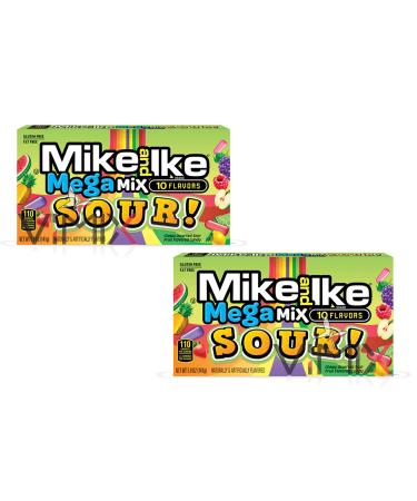 GREAT BRITISH TRADING LIMITED Mike & IKE Mega Mix Theatre Box 02 x 141 g