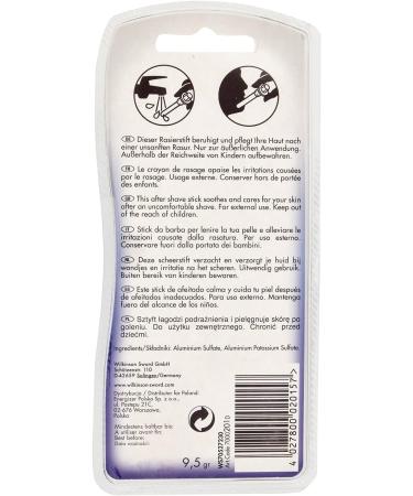 Wilkinson Sword Styptic Pencil for Nicks and Cuts - Fast-acting After Shave Solution - Buy Online on GoSupps.com