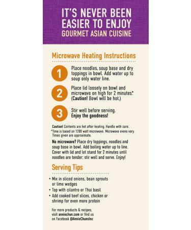 Annie Chun's Vietnamese Style Pho Soup Bowl - Non-GMO & Vegan (Pack of 6) - 5.9 Oz - Buy Online on GoSupps.com