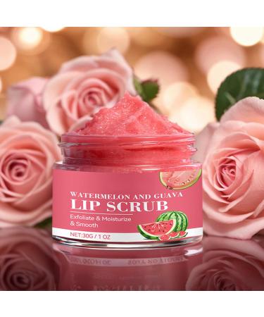 Dry Lip Scrub 30g Soothing Dead Skin Remover | Scented Exfoliating Brightening Moisturizer for Lips for Women's Daily Care Routine Makeup Preparation - Buy Online on GoSupps.com