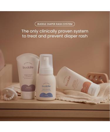 Diaper Rash Relief 3-Piece System | 40% Zinc Oxide Ointment Cream & Foam Cleanser Gift Set - International Shipping Available - Buy Online on GoSupps.com
