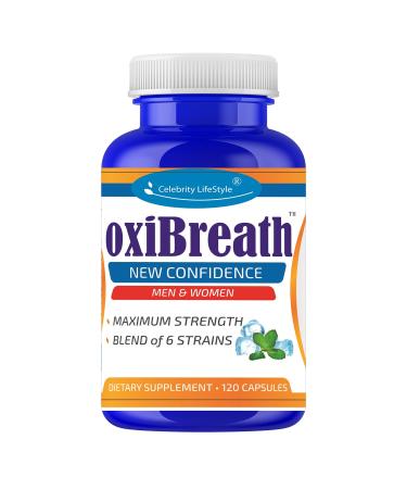 oxi-Breath - Embarrassed with Bad Breath Try Bad Breath Treatment Halitosis Pills Oral Health Probiotics Tonsil Stone Removal Bad Breath Pills Probiotic Oral Care Made in USA