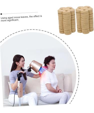 Beaupretty 20st Moxa Cake - Plum Blossom Heat Therapy Sticks for Home Use | Effective Moxibuscy Care Tool - Buy Online on GoSupps.com