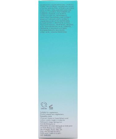 LIZ EARLE Cleanse & Polish Hot Cloth Cleanser 100ml with 2 Cotton Cloths Boxed - Buy Online on GoSupps.com
