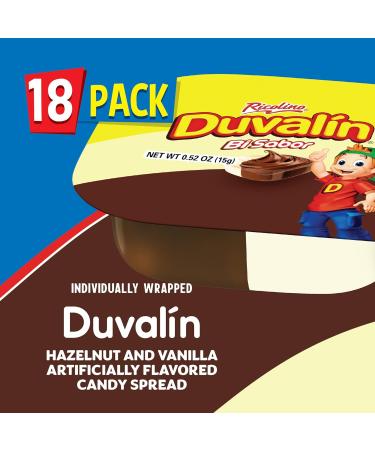 Buy Ricolino Duvalin HV 18 ct Box - Hazelnut & Vanilla Flavored Spread | International Shipping Available - Buy Online on GoSupps.com