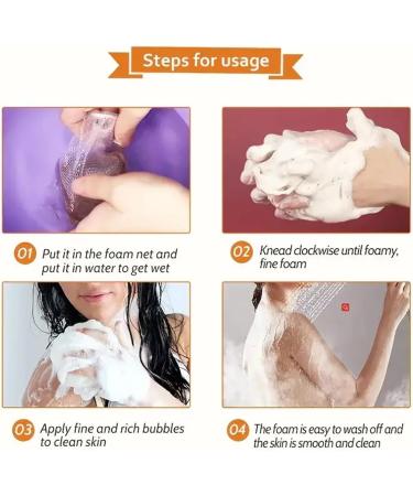  Duqulle Natural Soap - Handmade Soap Moisturizing Deep Artisan Raw Bathing Black African Soap for Face and Body Wash Duqulle - Buy Online on GoSupps.com