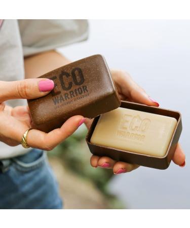 Little Soap Company Eco Warrior Soap Dish - Bathroom Shower Holder for Shampoo Bar - Perfect Christmas Stocking Filler for Men and Women - Buy Online on GoSupps.com