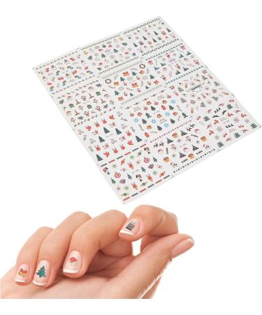 Shanrya Christmas Nail Art Decals Widely Used Nail Art Christmas Sticker for Christmas - Buy Online on GoSupps.com