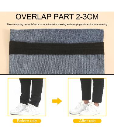 LELE LIFE 32.8ft Self-Adhesive Pants Hem Tape - Permanent Washable Iron-On Clothing Tape for Pants, Jeans & Clothes - Black - Buy Online on GoSupps.com