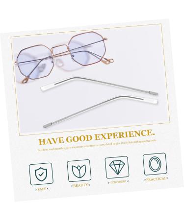 Yardenfun Metal Low Sunglasses Accessories - 1 Pair of Replacement Glasses Legs (12.5x0.3cm) - Durable Silver Parts for Enhanced Style - Buy Online on GoSupps.com