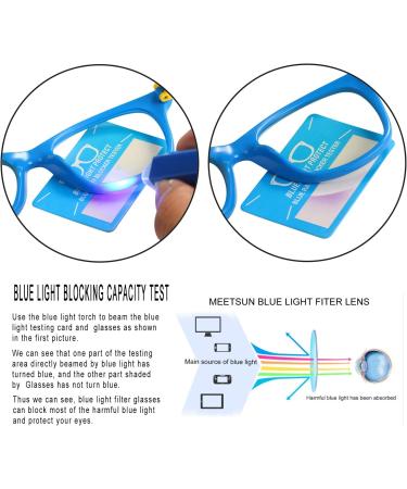 Aroncent 2PCS Anti Blue Light Glasses for Kids | Blue Light Filter for Boys & Girls Computer Glasses - Buy Online on GoSupps.com