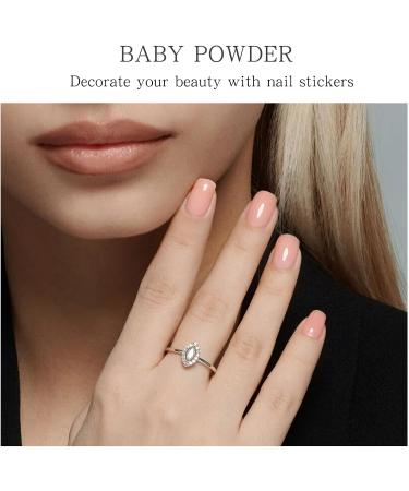 JMEOWIO Gel Nail Strips Solid Color Pink Gel Nail Stickers Nail Supplies Nail Art Design Decoration Accessories - Buy Online on GoSupps.com