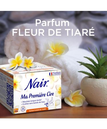 NAIR Ma Premi re Wax - Hair Removal Wax without Strips Effective on Short Hair Hot Wax Tutorial Included Tiare Flower Sce - Buy Online on GoSupps.com