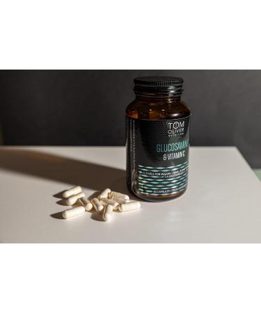Tom Oliver Nutrition Glucosamine & Vitamin C 60 Capsules - Daily 1-a-Day Formula - Buy Online on GoSupps.com