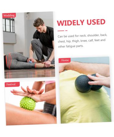 Clispeed 4-Piece Hand Massage Ball Set | Trigger Point MA Shoulder Roll Foot & Ice Massage Devices for Deep Tissue Relief & Fitness - Buy Online on GoSupps.com