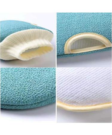 3 Pack Blue Loofah Sponge Body Scrubber for Bath - Luxury Exfoliating Loofah for Women and Men - Buy Online on GoSupps.com