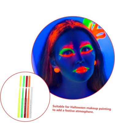 FOMIYES 20 Pcs Halloween Paint Pen Eyeliner Pen Make up Highlighter Fluorescence Liner Eye Liner Plastic 12.00X0.80X0.80CMx4pcs Assorted Colorx4pcs - Buy Online on GoSupps.com