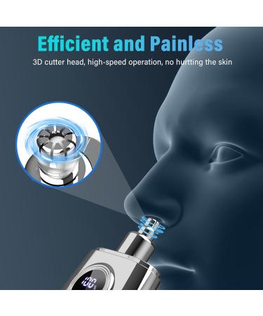 Buy Rechargeable Nose Hair Trimmer for Men & Women Painless Dual Edge Blades Battery Indicator Dust Protection Cap - Buy Online on GoSupps.com