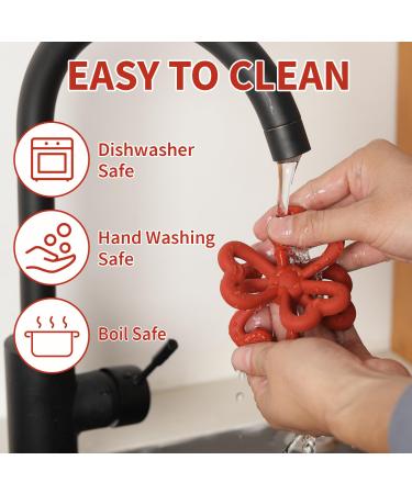 Haakaa Silicone Clover Teether Silicone Teething Toys for Babies Soft & Easy Hold Chew Toy for Infant BPA Free - Copper - Buy Online on GoSupps.com