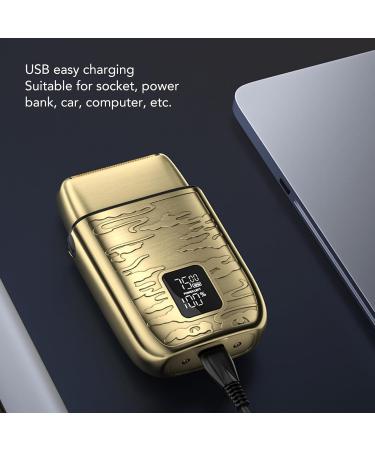 Buy Electric Hair Clipper | Portable Stainless Steel Beard Trimmer for Men | Efficient Dual Cordless Grooming Tool for Home & Travel - Buy Online on GoSupps.com