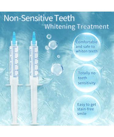 EZGO Teeth Whitening Kit with LED Light - Fast-Result Non-Sensitive Tooth Whitening Gel for Coffee and Soda Stain Removal - Blue Kit - Buy Online on GoSupps.com