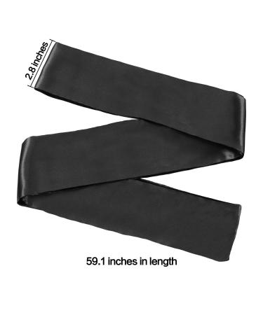 Shappy 4 Pack Satin Eye Mask Blindfold Set - 150 cm - Black, Rose Red - Relaxation and Sleep Aid - Buy Online on GoSupps.com