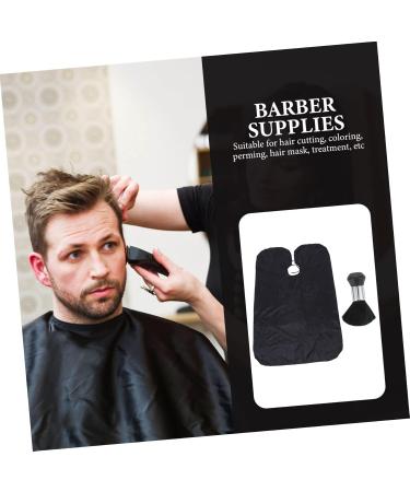 MAGICLULU 1 Set Barber Cloth Haircut Cleaning Brush Neck Duster Brush Dyeing Styling Cloth Hairdressing Shawl Styling Apron Salon Cape Shawl Removal Brush - Buy Online on GoSupps.com