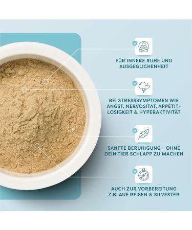 Dr. SAM RelaxPet Premium Stress Relief Powder for Cats - Natural Calming for Relaxation from Anxiety and Stress - Calming During Travel and Parties - Highly Dosed - 45g - Buy Online on GoSupps.com