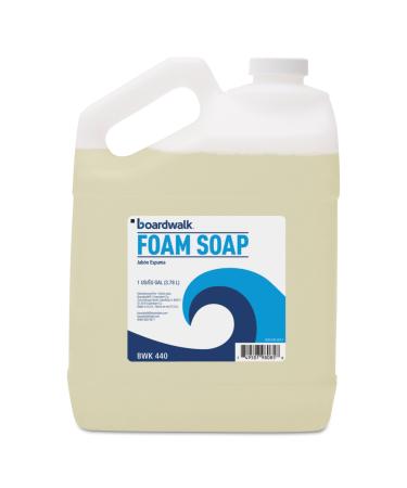 Boardwalk BWK440EA Foaming Hand Soap  Honey Almond Scent  1 gal  1 Volts  Light Yellow