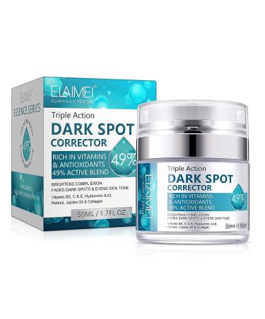 ELAIMEI Underarm Cream Dark Spot Remover | Face & Body Corrector | Brightens & Moisturizes Armpit, Neck, Knees, Private Parts - 1.7 Fl Oz - Buy Online on GoSupps.com