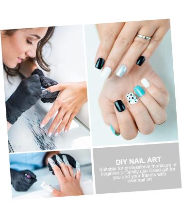 FRCOLOR 20pcs Nail Case Finger Nail Soakers Nail Paint Protector Polish Remover Wraps Nail Polish Soak off Nail Varnish Tip Nail Polish Protector Gelt Spar Varnish Plastic Manicure Barrier - Buy Online on GoSupps.com