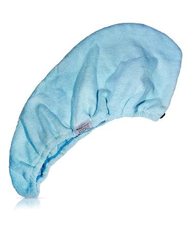 Nano Towels Hair Drying Wrap - For Fine, Delicate, Thin, Curly & Frizzy Hair | Twisty Towel for Quick Drying | Replaces Hair Dryers & Cotton Towels | Seashore Teal, One Size Fits All - Buy Online on GoSupps.com