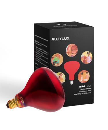 RubyLux NIR-A Near Infrared Bulb Grade A (1 Pack) 1 Count (Pack of 1)