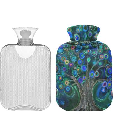 Naanle Tree of Life Galaxy Hot Water Bottle - 2L Heat Therapy for Back Pain Relief Hand & Foot Warmer Neck Warmth & Cold Therapy - Buy Online on GoSupps.com