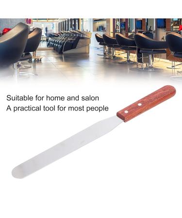 Buy Kcabret Stainless Steel Wax Spatula - Metal Eyebrow Wax Spatula with Wooden Handle for Hair Removal - Buy Online on GoSupps.com