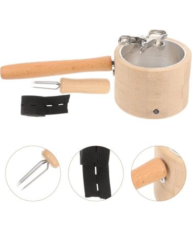 Beavorty Moxa Stand Tool Set - Portable Moxibustion Box with Wooden Handle for Home Healing - Buy Online on GoSupps.com