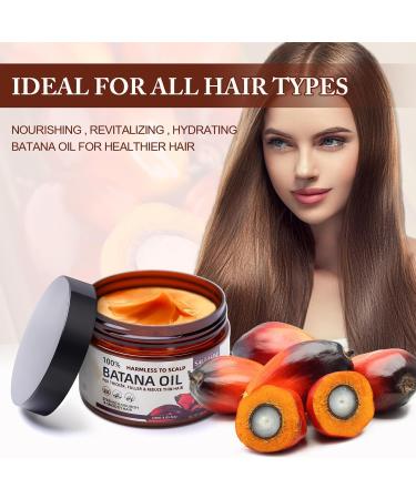 100% Natural Raw Batana Oil for Hair Growth Organic Batana Oil from Honduras Natural Pure Batana Oil for Men and Women Oil Control Moisturizing Reduce Split Ends - Buy Online on GoSupps.com
