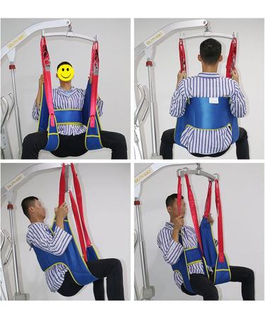 GLYIG Patient Aid Mesh U-Sling Without Head Support Universal Patient Lift Sling Ideal for Bathing and Showering 500lb Capacity Toileting Sling Bariatric and Disabled - Buy Online on GoSupps.com