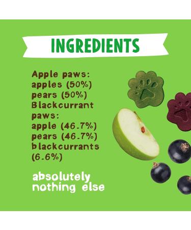  BEAR BEAR Pack of 4 packs of 5 packs of 5 packs of Apple and Blackcurrant Patties For children 2 years and older Healthy 20 g - Buy Online on GoSupps.com