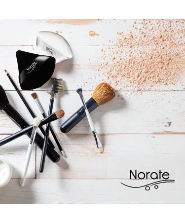 4-Piece Soft Velour Triangle Powder Puff Set for Face & Body | Makeup Tool for Foundation & Setting Powder - Black - Buy Online on GoSupps.com