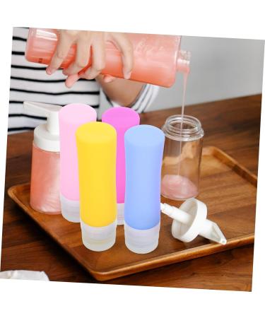 Beaupretty 1 Set Bottled Shampoo Vial Eye Cream Vial Hand Soap Dispenser Liquid Containers Nose Piercing Kit Multipurpose Sub Bottle Travel Lotion Silicone Tube Food Grade Silicone 14X3.5CM Assorted Color 1 - Buy Online on GoSupps.com