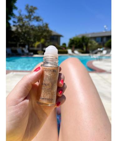Sunlit Shimmer Perfumed Body Oil - 25 mL Roll-on Applicator | Sofia Isabel Fragrance | International Shipping - Buy Online on GoSupps.com