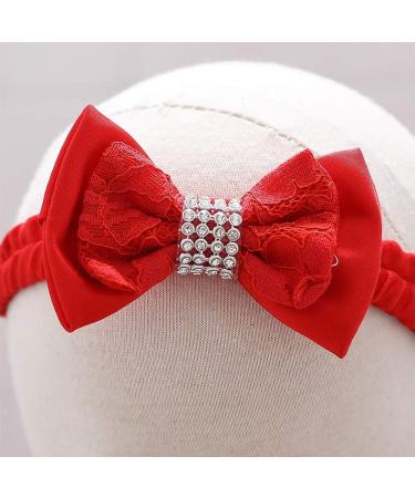 FYMNSI Baby Girl Baptism Christening Dress with Lace Floral Embroidery | Formal Party Wedding Gown for 9-12 Months | Red - Buy Online on GoSupps.com