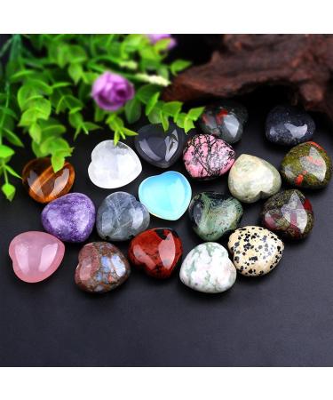 Heart of Stone: 20 Gemstones for Children | Colorful Crystals for Meditation Chakra Healing & Reiki Energy - Buy Online on GoSupps.com