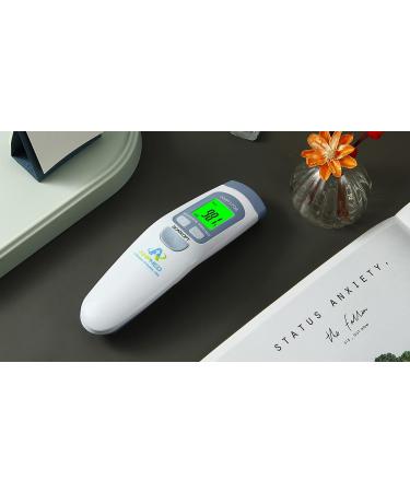Amplim Non-Contact Forehead Thermometer for Baby and Adults - Touchless Temporal Thermometer - FSA HSA Approved - AMP1706 Serenity - Buy Online on GoSupps.com