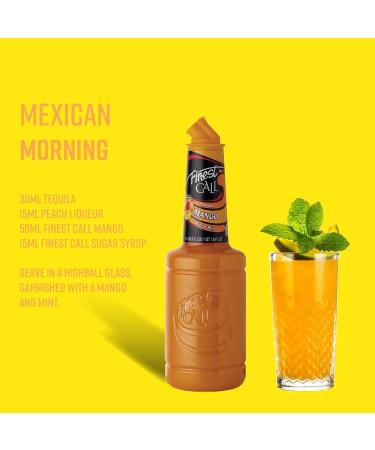 Finest Call Mango Puree 1 Litre - Premium Fruit Puree for Cocktails, Cooking & Baking - Buy Online on GoSupps.com