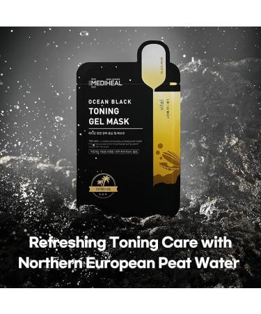 Mediheal Ocean Masks Toning - 5 Pack (25 ml Each) - Buy Online on GoSupps.com
