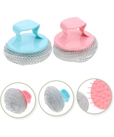 Solustre 8-Hour Stainless Steel Kitchen Sponges & Metal Scouring Pads - Durable Steel Wool Scrubber for Effective Cleaning - Buy Online on GoSupps.com