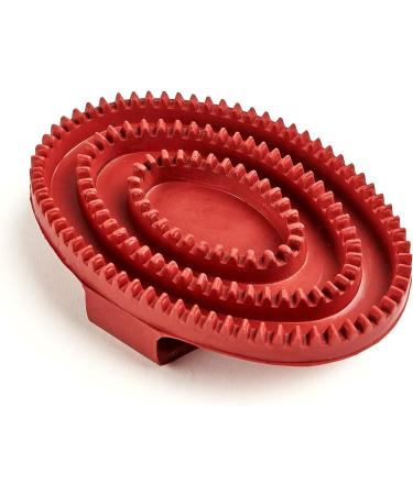 Shires Rubber Curry Comb - Large: Red - Buy Online on GoSupps.com
